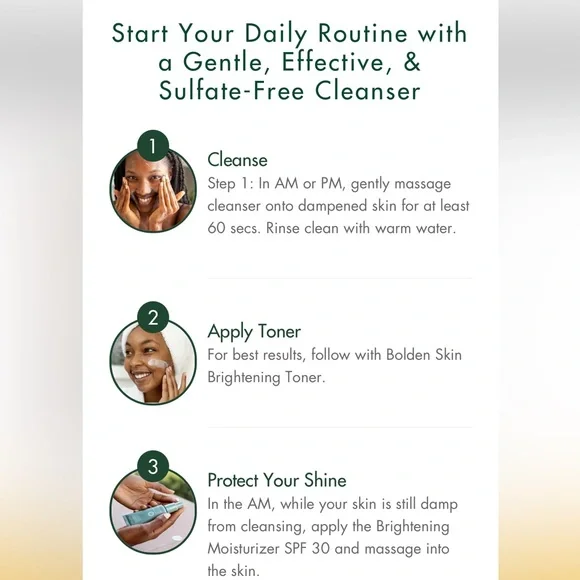 Bolden Skin Clarifying Cleanser 3.4 fl oz/ 100ml - Picture 4 of 4